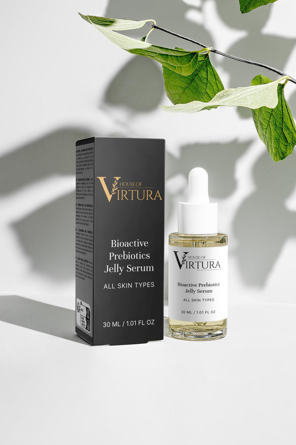 Bioactive Prebiotics Jelly Serum — Vegan Microbiome-Balancing Serum | Strengthens Skin Barrier | Reduces Redness | Paraben Free