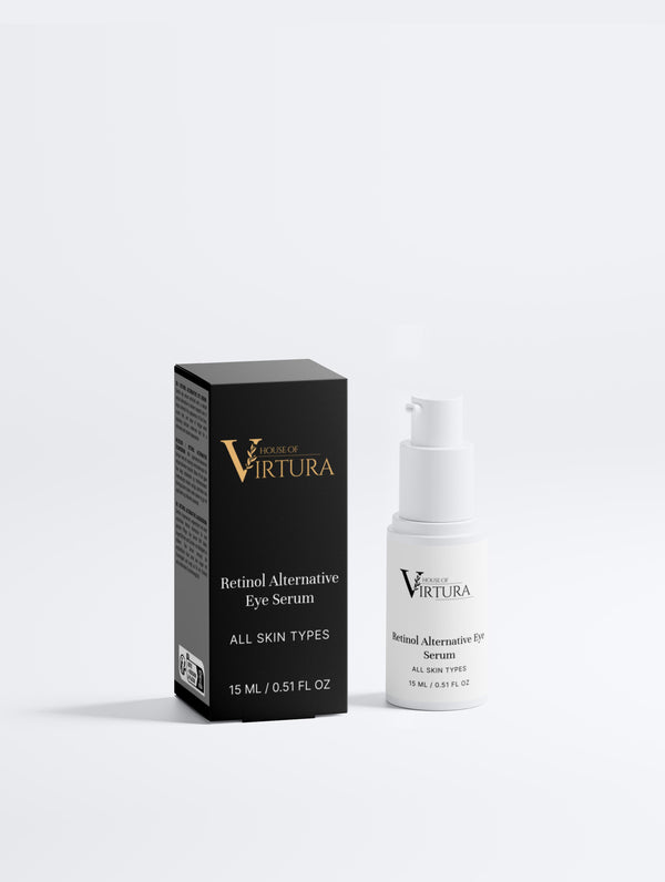 Retinol Alternative Eye Serum — Vegan Anti-Ageing Eye Treatment | Plant-Based Retinol Alternative | Reduces Fine Lines | Paraben Free