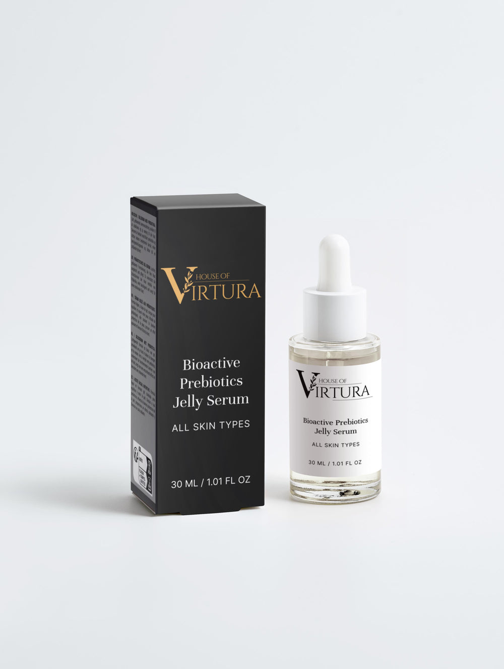 Bioactive Prebiotics Jelly Serum — Vegan Microbiome-Balancing Serum | Strengthens Skin Barrier | Reduces Redness | Paraben Free