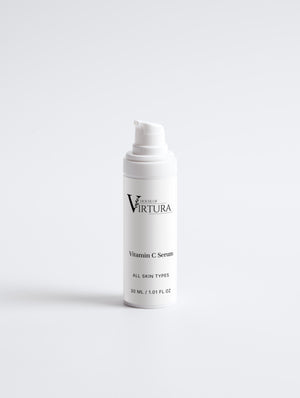 Vitamin C Serum — Vegan Brightening Antioxidant Serum | Fades Dark Spots | Boosts Collagen | Paraben Free | Cruelty Free