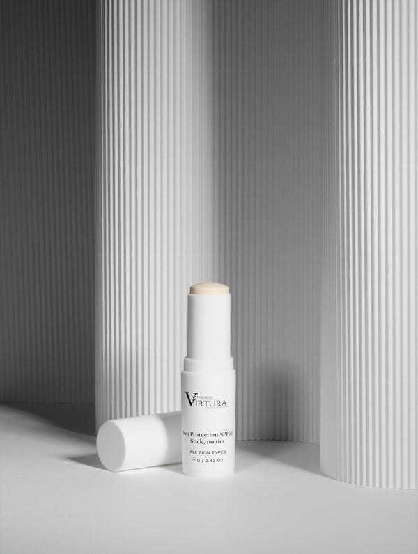 Sun Protection SPF50 Stick, no tint — Vegan Daily Sunscreen | Broad Spectrum UVA and UVB | Invisible Formula | Paraben Free | Cruelty Free