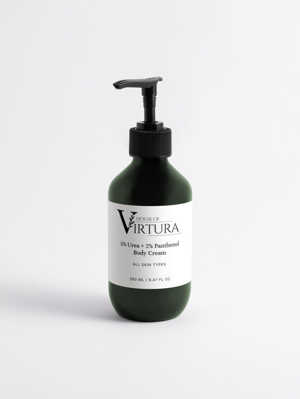 5% Urea + 2% Panthenol Body Cream — Vegan Deep Hydration | Repairs Very Dry Skin | Paraben Free | Cruelty Free
