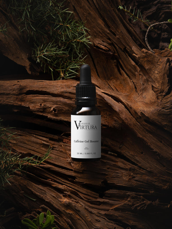 Caffeine Gel Booster — Vegan Energising Face Gel | Firms and Brightens Skin | Reduces Puffiness | Paraben Free | Cruelty Free