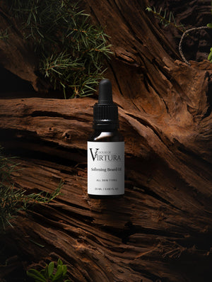Softening Beard Oil — Vegan Natural Beard Conditioner | Softens and Tames Beard | Nourishes Skin Underneath | Paraben Free