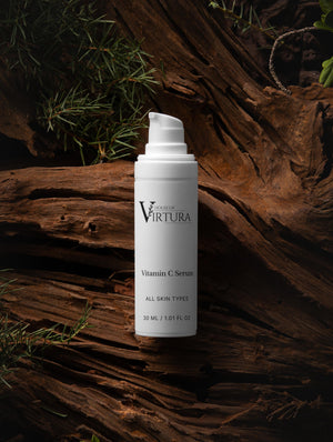 Vitamin C Serum — Vegan Brightening Antioxidant Serum | Fades Dark Spots | Boosts Collagen | Paraben Free | Cruelty Free
